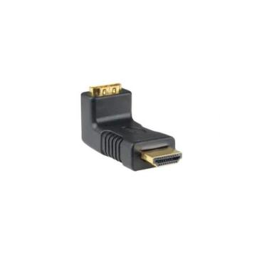 Imagem de Adaptador HDMI M-F RA 90 graus HMBL-2009 - NIPPON AMERICA