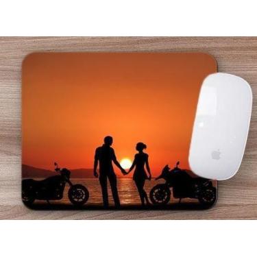 Imagem de Mouse Pad, Motos no Por do Sol - Deluzz