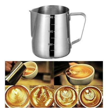 Imagem de Jarra Inox Cremeira Pitcher 350ml Leiteira Barista Latte Art - Top Che