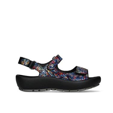 Imagem de Sandália feminina confortável Wolky Rio, Multi Black, 10.5-11