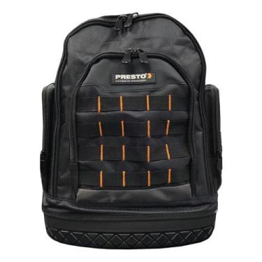 Imagem de Mochila para Ferramentas e Computador 25 Bolsos com Fundo Rígido Prest