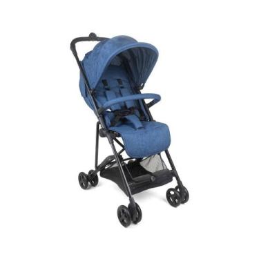 Imagem de Carrinho de Bebê para Passeio Compacto Dobrável Viagem Passeios Reclin