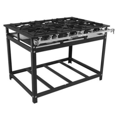 Imagem de Fogão 6 Bocas Baixa Pressão P7 6QD Super - Kenok