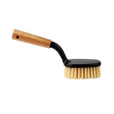 Imagem de Escova com Cabo Bambu Natural e Preto - A/CASA - ACASA