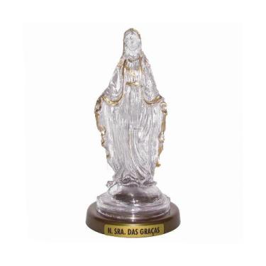 Imagem de Imagem Acrílica Nossa Senhora Das Graças Santíssima Maria - Amor Lindo