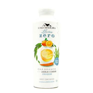Imagem de Chá Branco Sabor Laranja e Cenoura Zero Açúcar Casa Madeira 510ml