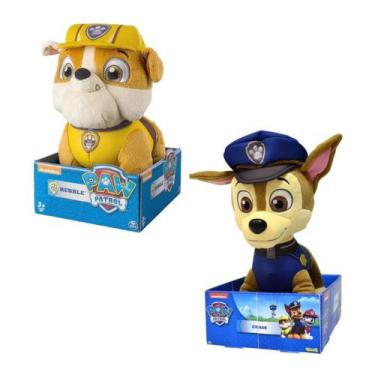 Imagem de Kit Ruble e Chase Patrulha Canina 30 Cm Original - SUNNY