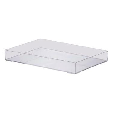 Imagem de Bandeja organizadora decorativa acrilico cristal penteadeira banheiro 