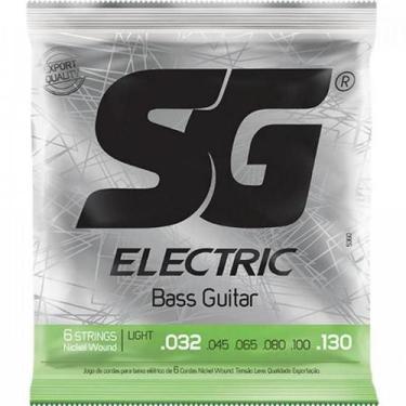 Imagem de Encordoamento P/ Baixo 6 Cordas 0.32 LIGHT SG