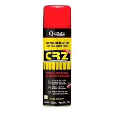 Imagem de Spray Galvanização a Frio CRZ 300ml - QUIMATIC