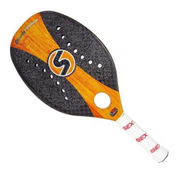 Imagem de Raquete Beach Tennis Sexy Woody Carbon Special Edition Preto