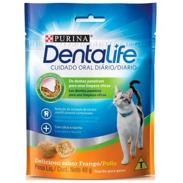 Imagem de Petisco DentalLife para Gatos Adultos 40g - Purina