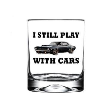 Imagem de Rogue River Tactical Still Play With Cars Mechanic Racing Car Funny Old Fashioned Whiskey Copo de vidro presente