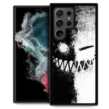 Imagem de TnXee Capa compatível com Samsung Galaxy S24 Ultra, capa protetora antiderrapante e à prova de choque para meninos/homens, borracha de silicone macio + capa traseira rígida de policarbonato compatível