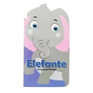 Imagem de Amigos da floresta - elefante com dedoche - PE DA LETRA, 3