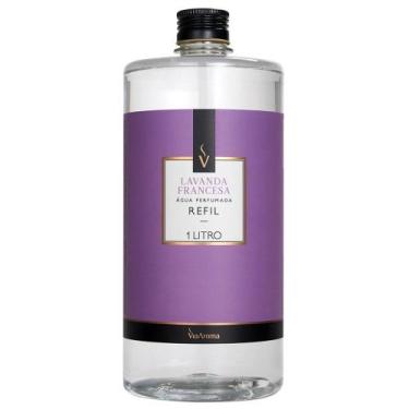 Imagem de Refil para Água Perfumada Via Aroma - 1 Litro, Lavanda Francesa