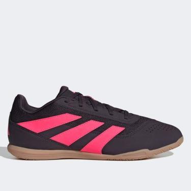 Imagem de Chuteira Futsal Adidas Predator 24 Club Unissex, Roxo, 44
