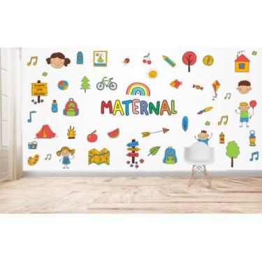 Imagem de Adesivo Para Escolas Creches Escolinhas  Maternal - Colakoala Adesivos