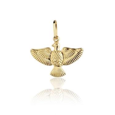 Imagem de Pingente Divino Espírito Santo Em Ouro 18k Grande - AGAPRIME JOIAS