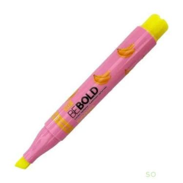 Imagem de Marca Texto Com Aroma de Frutas Be Bold NEWPEN, Amarelo