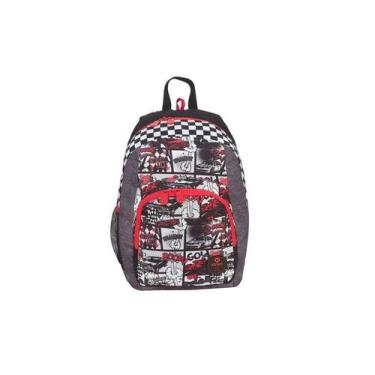 Imagem de Mochila Infantil Menino Xtrem Samsonite Car Race, Preto