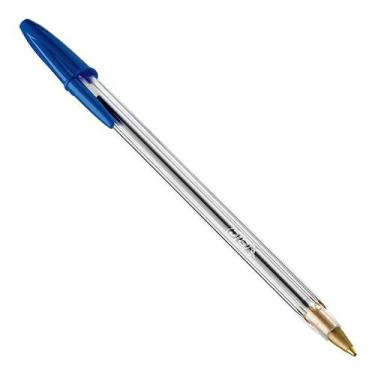 Imagem de Caneta Bic Crista 1.0 Média Azul, Bic Medem