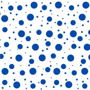 Imagem de Tnt estampado bolas sortidas preta / base vermelha 1,40 m x 25 m - DEX