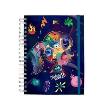 Imagem de Caderno Smart Espiral Colegial Divertidamente 2 Com10 Divisórias Decor