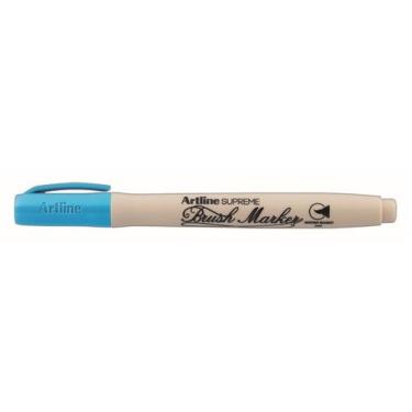 Imagem de Caneta Brush Pen EPF-F Azul Claro Artline - TILIBRA