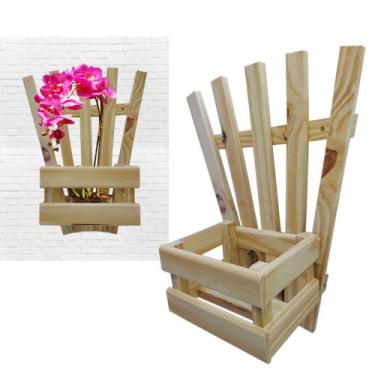 Imagem de Painel Floreira Vertical Cachepot Parede Vaso Jardim Orquidea 1 Peça -