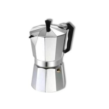 Imagem de Cafeteira Italiana Aluminio Para 6 Xícaras Cafés 300 Ml - Art House