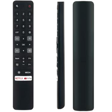 Imagem de 06-BTZNYY-ARC901V Controle remoto de substituição adequado para TCL RC901V FMR1 TV 55S434 43S434 55S434CA 65P8 65P8S 65S434 70S430 75S434 32A323 32A323 25 32 P30S 32S330 32S6500 32S6500A [SEM comando