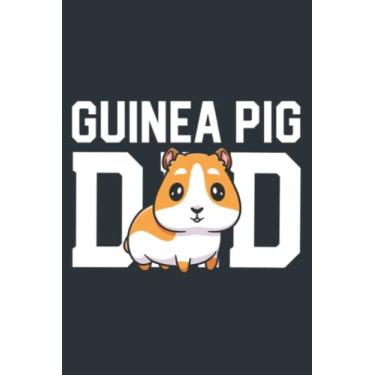 Imagem de American Guinea Pig Dad's Men Boys Furry Potato Father: Notebook A5 size (6 inch wide x 9 inch high)