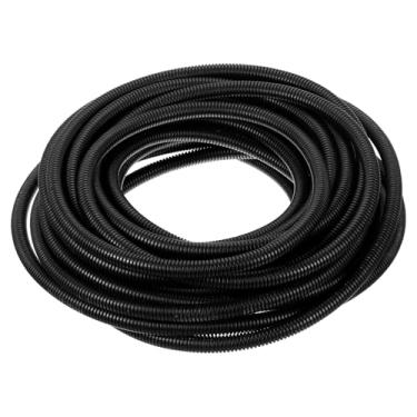 Imagem de HARFINGTON Tubo de tear de fio 1,5 m - 9,5 cm, protetor de cabo de mangueira de conduíte de fio, mangas de cabo, capa de fio elétrico flexível