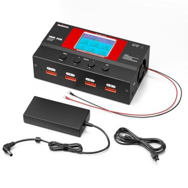Imagem de Radiolink CB86-PLUS RC Carregador Lipo Balance 8 portas de carregamento 1S-6S 162W 6A com fonte de alimentação carregamento rápido, ciclo de recuperação de capacidade da bateria para