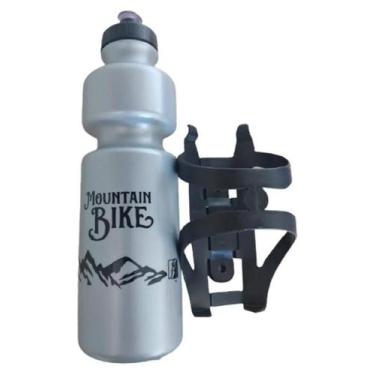 Imagem de GARRAFA COM SUPORTE - 750ml - IMPORTADO, PRATA, UNI