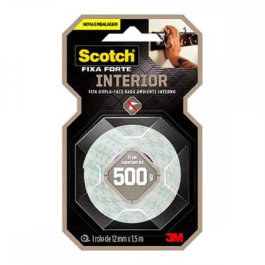 Imagem de Fita Dupla-Face 3M F.Forte Espuma 12X1,5