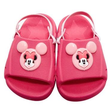 Imagem de Sandália Bebê Grendene Disney Queridos Minnie Menina, Rosa, 19