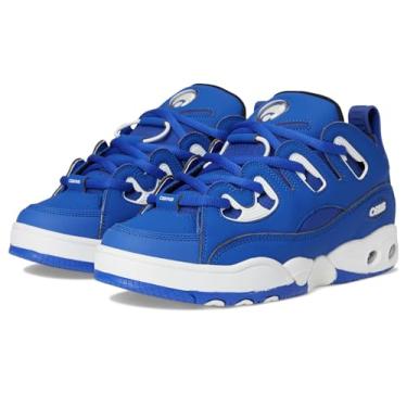 Imagem de Osiris Tênis de skate masculino D3 E, Azul/branco/azul, 37