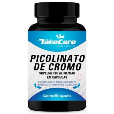 Imagem de Picolinato Cromo Alta Concentração 250Mcg 60 Cápsulas Take - Take Care