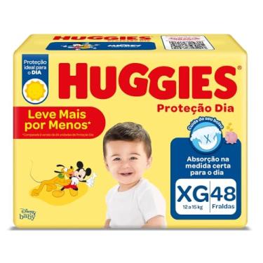 Imagem de Huggies Fralda Proteção Dia Tam. XG - 48 fraldas