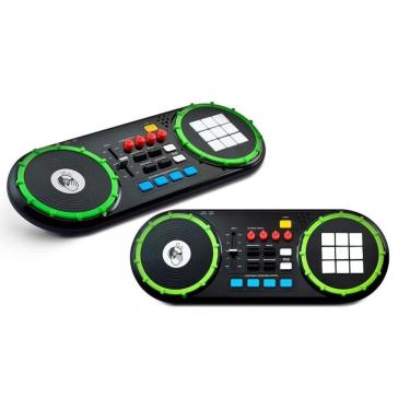 Imagem de Brinquedo Dj Mixer Teclado Musical Infantil com Luzes e Sons - Multikids