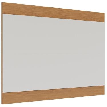 Imagem de Painel Para Tv 75 Pol 200cm Cairo C04 Off White Matte Freijó - Lyam Decor
