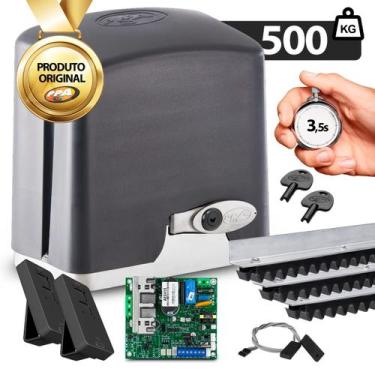 Imagem de Kit Motor De Portão Residencial Dz Rio 500 Jetflex 500Kg + 3m Cremalhe