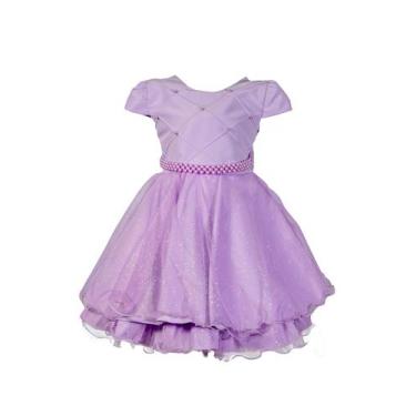 Imagem de Vestido festa infantil princesa menina - LIG LIG, 1, Lilás