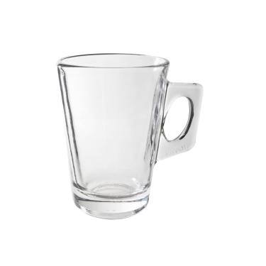 Imagem de Mini Xícara De Vidro Com Alça Transparente 165Ml