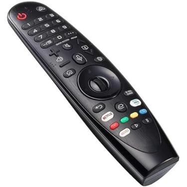 Imagem de Controle remoto Voice Magic AKB75855501 para substituição do controle remoto LG Smart TV Magic AN-MR20GA MR19BA MR18BA MR650A, com função de ponteiro