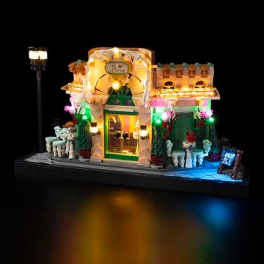 Imagem de Kyglaring LED Light Kit for Leg0 Icons French Café Paris Building Kit, Light Set Compatible with Leg0 10362, Leg0 Set Not Included(Classic Version)