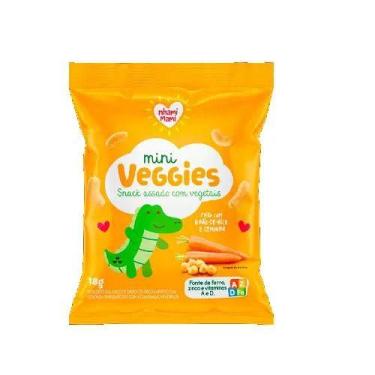 Imagem de Mini Veggies Snack Veg Grão De Bico /Cenoura 6x18g Nhamimami - Nhami M