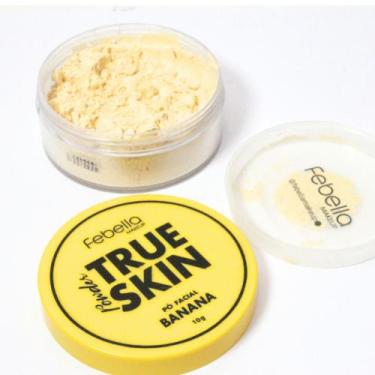 Imagem de Pó Solto Facial True SKIN Controle de Oleosidade Banana  Febella - Fix